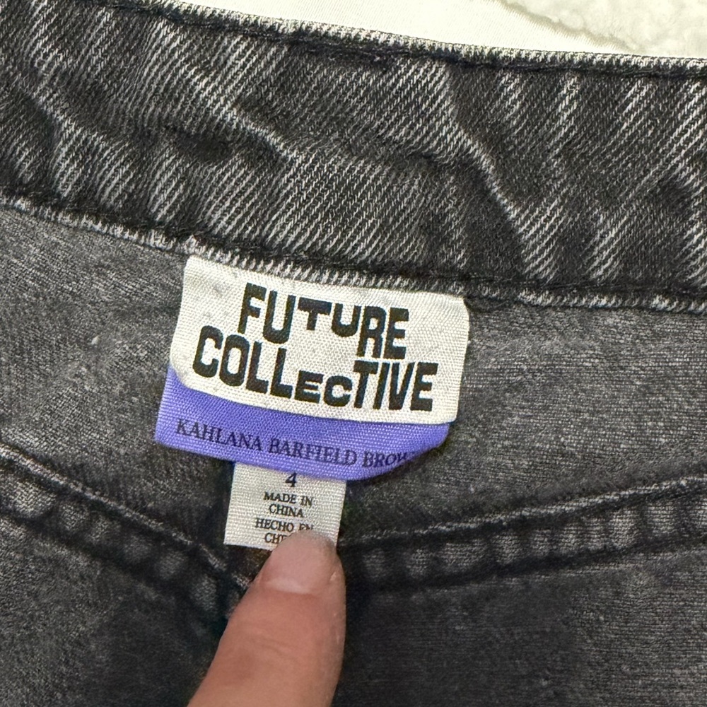 Future Collective High Rise Taper Jeans - Picture 4 of 15